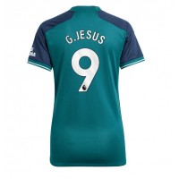Fotballdrakt Dame Arsenal Gabriel Jesus #9 Tredjedrakt 2023-24 Kortermet